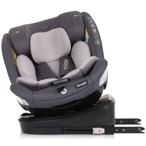 Scaun auto Chipolino Volare I-Size 40-150 cm granite cu sistem Isofix - Img 6