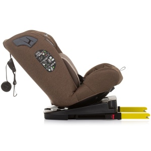 Scaun auto Chipolino X Factor I-Size 40-150 cm macadamia cu sistem Isofix - Img 7
