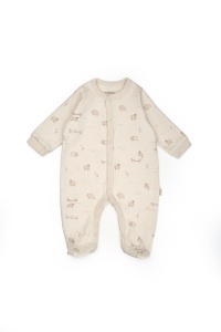 Set de 10 piese pentru nou nascut, 100% bumbac organic, Lamb, BabyCosy - Img 3