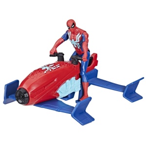 SPIDERMAN SET VEHICUL HYDRO JET SI FIGURINA SPIDER MAN 10CM - Img 2