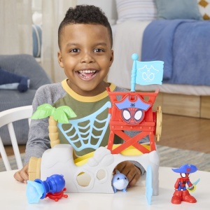 SPIDEY SI PRIETENII LUI UIMITORI MARVEL WATER WEBS INSULA LUI SPIDEY - Img 4