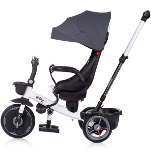Tricicleta Chipolino Pegas cu sezut reversibil anthracite - Img 2