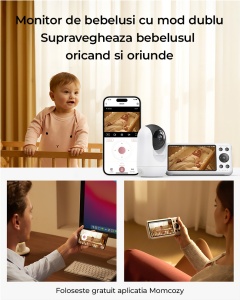 Video Monitor Momcozy Smart WiFi BM04 - Img 4
