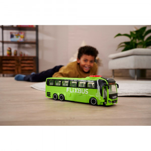 Autobuz Dickie Toys MAN Lion's Coach 26,5 cm Flixbus verde - Img 5