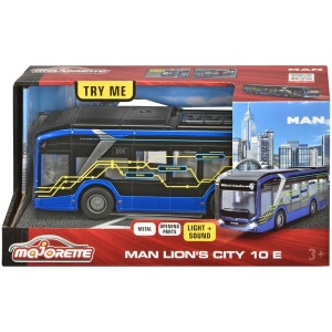 Autobuz Majorette MAN Lion's City 10 E 22,5 cm cu lumini si sunete - Img 8