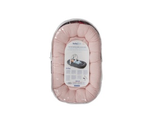 Babynest cu bara de jucarii, BabyJem, somon