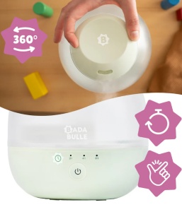 Badabulle - Umidificator si lampa de Veghe Bubble - Img 3