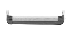 Bariera de protectie, BabyJem, 120 x 48,5 cm, gri