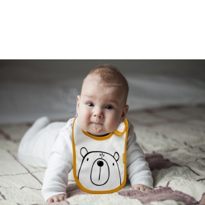 Baveta din bumbac BabyJem - Img 1