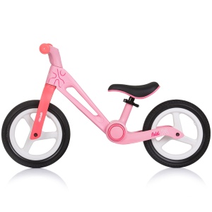 Bicicleta fara pedale pliabila Chipolino Fold X pink - Img 2