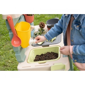 Bucatarie Smoby Mud Kitchen cu 15 accesorii - Img 6
