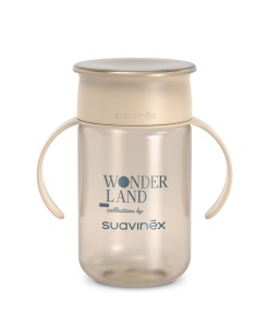 Cană 360° anti-vărsare, 340 ml, bej, Wonder, Suavinex - Img 3