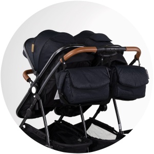 Carucior gemeni Chipolino Duo Smart 3 in 1 blackberry - Img 15