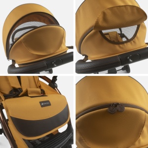 Carucior Leclerc Influencer Air Golden Mustard - Img 4