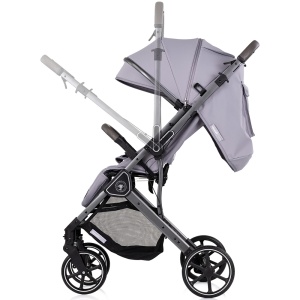 Carucior sport Chipolino Omnia cu maner reversibil platinum - Img 5