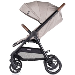 Carucior sport Chipolino Ultera cu husa picioare tiramisu - Img 3