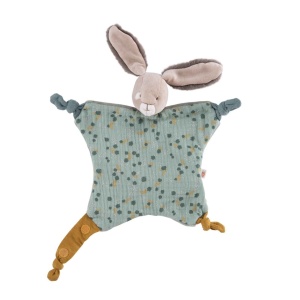 Comforter, jucarie bebe senzoriala Iepuras salvie, Moulin Roty - Img 3
