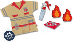 Costum de pompier cu accesorii pentru copii - Img 4
