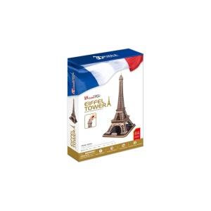 Cubic Fun - Puzzle 3D Turnul Eiffel (Nivel Complex 82 Piese) - Img 2