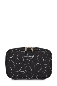 Geanta organizator pentru mancare si gustari bebe, ThermaPouch, Carry Bliss, negru wave