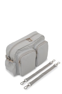 Geantă pentru scutece și accesorii bebe, DuoPack, Carry Bliss, crem - Img 5