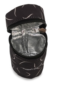 Geanta termoizolanta pentru biberon si lapte matern MilkMate, Carry Bliss, wave negru - Img 5
