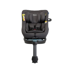 Graco - Scaun auto Turn2Me 360° DLX Iron, 40-105 cm, certificata R129 si testat ADAC - Img 2