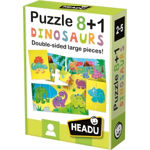 Headu Teacher Tested - 8 si 1 Puzzle Dinozauri - Img 3