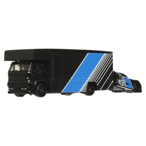 HOT WHEELS TRANSPORTATOR SAUBER MERCEDES C9 CU MASINUTA FLEET FLYER SCARA 1:64 - Img 3