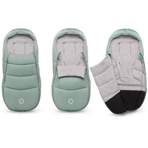 Husa de picioare universala carucior Bugaboo Pine Green - Img 2