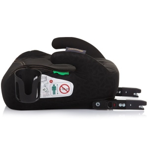 Inaltator auto Chipolino Wing I-Size 125-150 cm obsidian cu sistem Isofix - Img 3
