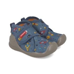 Incaltaminte de interior Biomecanics 251146-A ZAPATILLA ESTAMPADA, bleumarine