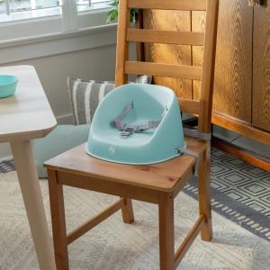 Ity by Ingenuity - Scaun de masa si Booster My Spot Easy-Clean, Teal - Img 3