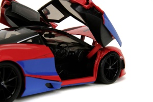 JADA MARVEL SET FIGURINA SPIDER MAN SI MASINUTA METALICA MCLAREN 720S SCARA 1 LA 24 - Img 4
