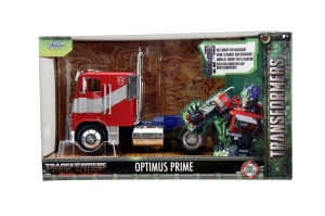 JADA TRANSFORMERS T7 OPTIMUS PRIME 1 CAMION METALIC SCARA 1:24 - Img 8