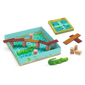 Joc de logica Podul crocodilului, Djeco - Img 2
