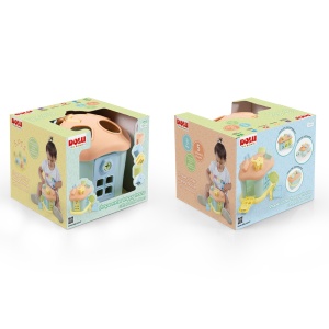 Joc sortare - Casuta vesela cu chei - Pastel