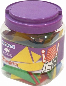 Joc Tangram Miniland 12 seturi - Img 2