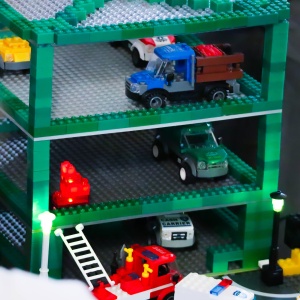 Jucarie - Set de constructie copii cu lumini si sunete Stax - Camion - Img 3
