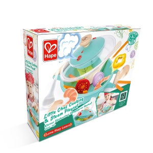 Jucarie - Set de gatit alimente la aburi pentru copii (16 piese) - Img 7