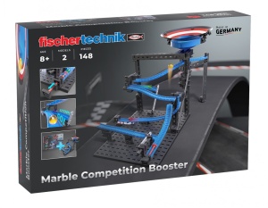 Kit STEM Cursa cu bile metalice - Booster, Fischertechnik - Img 1