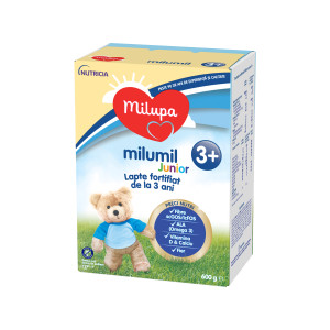 Lapte praf Milupa Milumil Junior 3+, 600g, 3ani+ - Img 2
