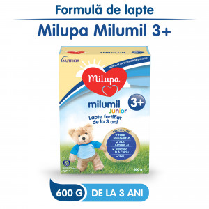 Lapte praf Milupa Milumil Junior 3+, 600g, 3ani+ - Img 4