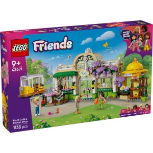 LEGO FRIENDS CAFENEA CU MULTE PLANTE SI FLORARIE 42671