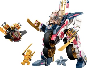 LEGO NINJAGO MOTOCICLETA DE VITEZA ROBOT TRANSFORMATOR AL SOREI 71792 - Img 2