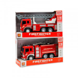 Masina de pompieri cu sunete si lumini, Fire Rescue, 3ani+ Hausmann