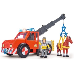 Masina de pompieri Simba Fireman Sam Phoenix cu figurina si cal - Img 2