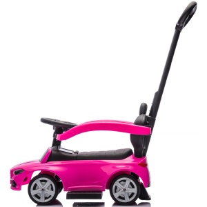 Masinuta de impins Chipolino Mercedes Benz C-Class cu maner pink - Img 3
