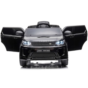 Masinuta electrica Chipolino SUV Land Rover Discovery cu scaun din piele si roti EVA black - Img 8