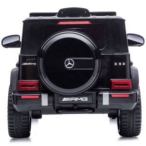 Masinuta electrica Chipolino SUV Mercedes G63 AMG cu scaun din piele si roti EVA black - Img 8